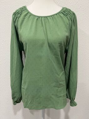 JESSICA SIMPSON Textured Blouse Long Sleeve Top NWT